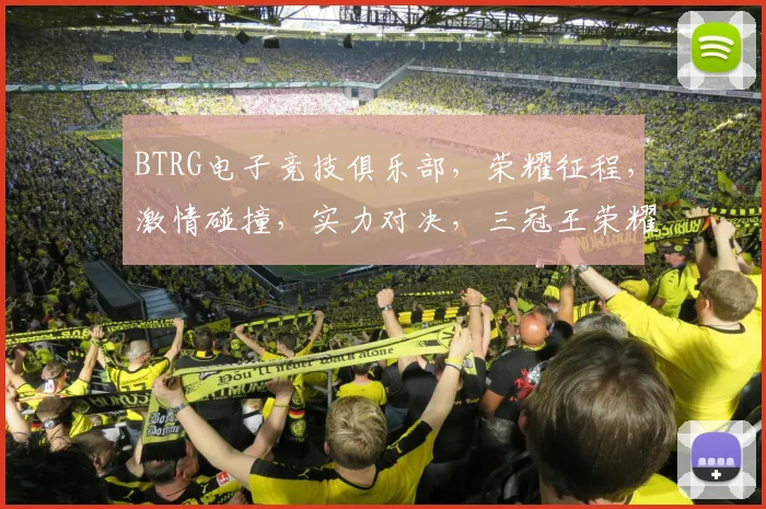 BTRG电子竞技俱乐部，荣耀征程，激情碰撞，实力对决，三冠王荣耀再现